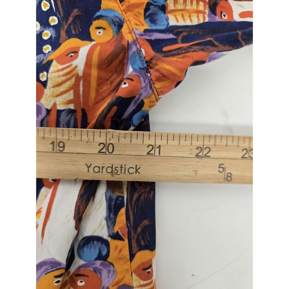 vintage 1990s all-over USA made GRAMICCI hawaiian XL shirt pataloha - Picture 6 of 7